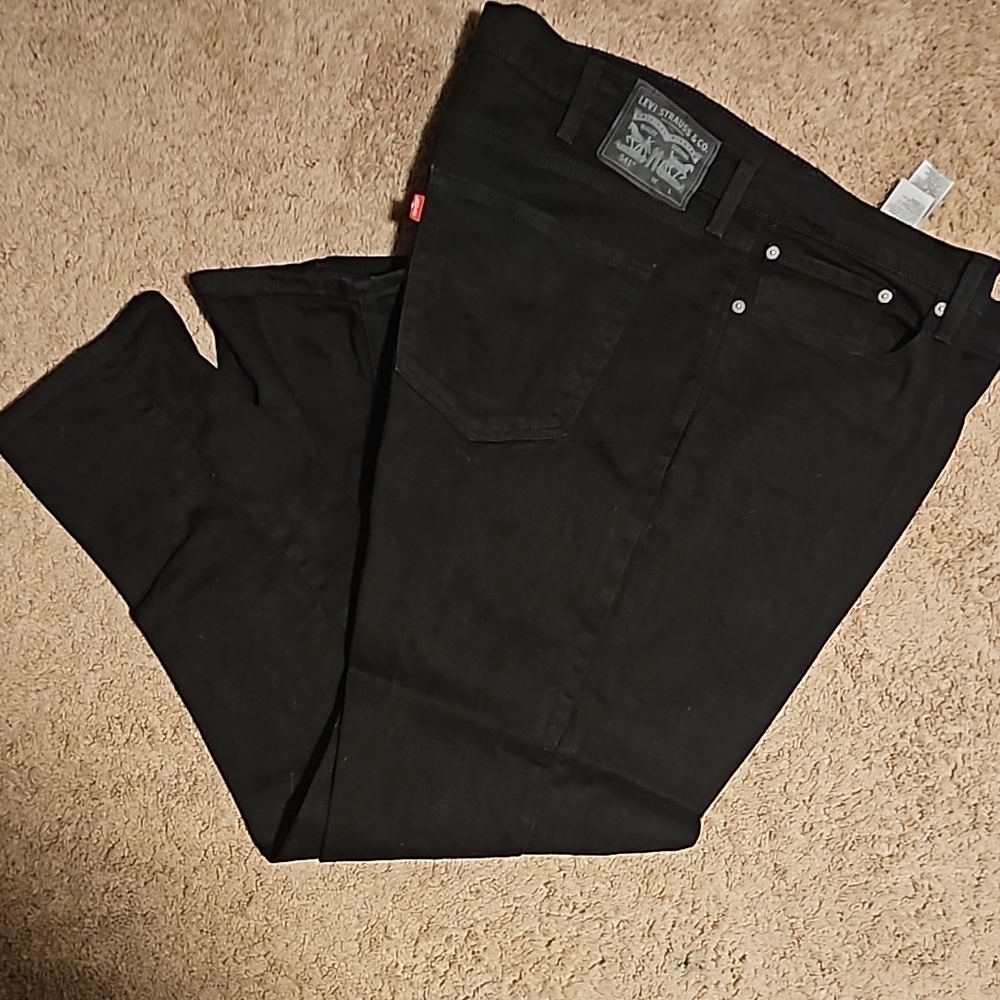 Levi's Black Denim Jeans 44 x 34